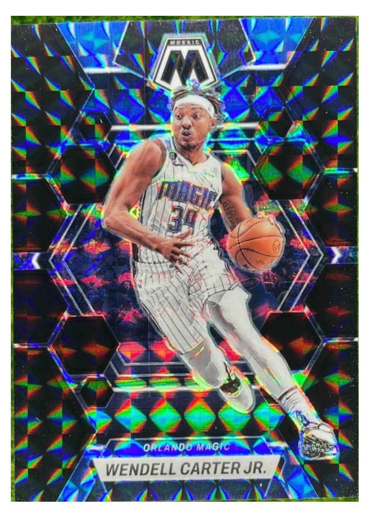 2022-23 Panini Mosaic Base Set Wendell Carter Jr #174 card