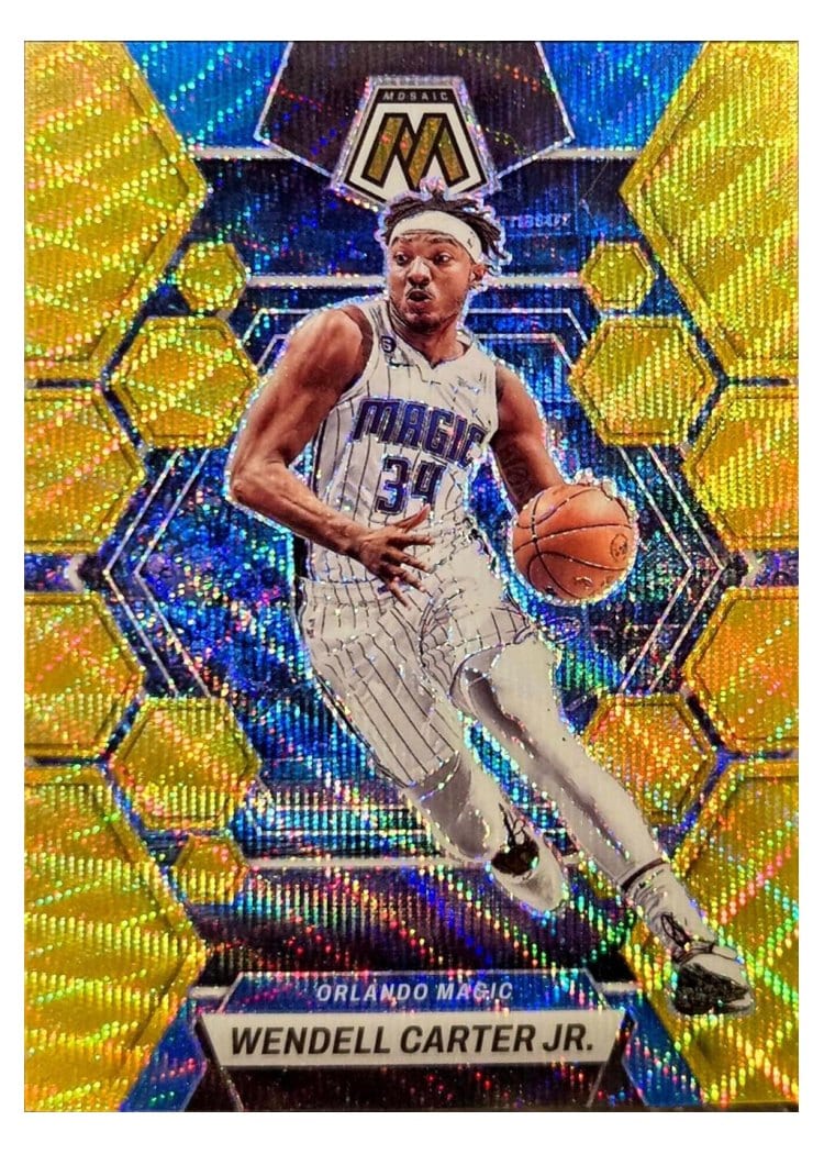 2022-23 Panini Mosaic Base Set Wendell Carter Jr #174 card