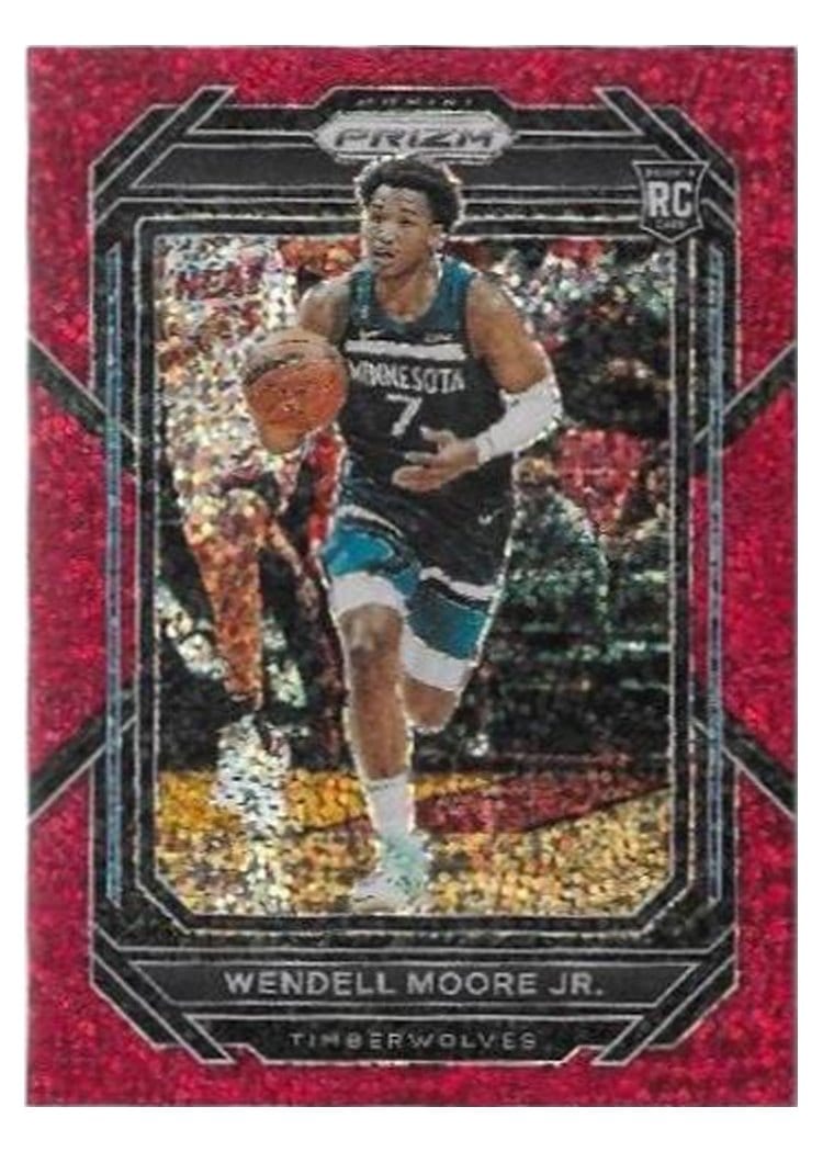 2022-23 Panini Prizm Base Set Wendell Moore Jr. #221 card