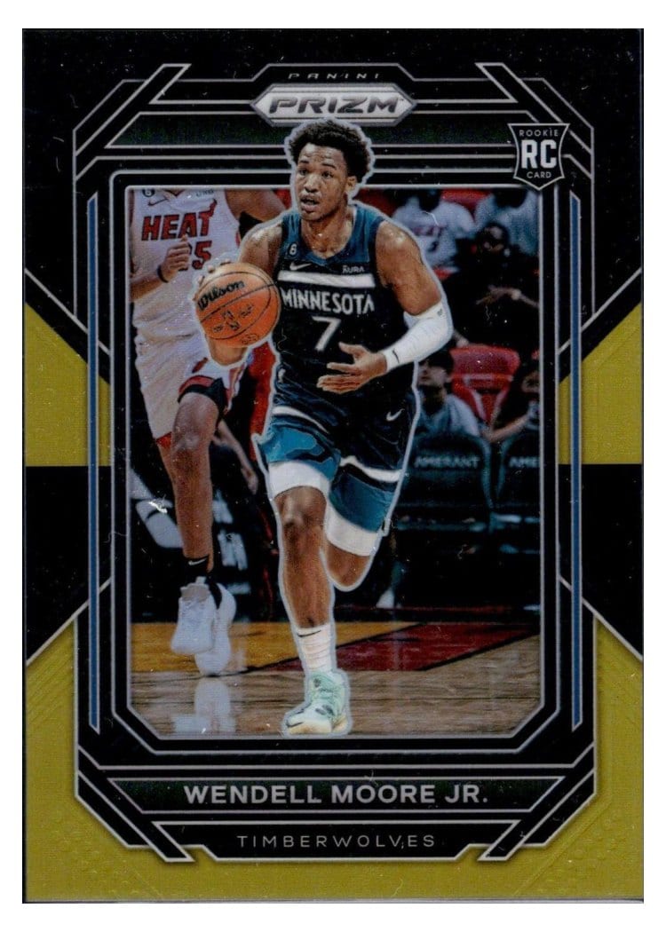 2022-23 Panini Prizm Base Set Wendell Moore Jr. #221 card