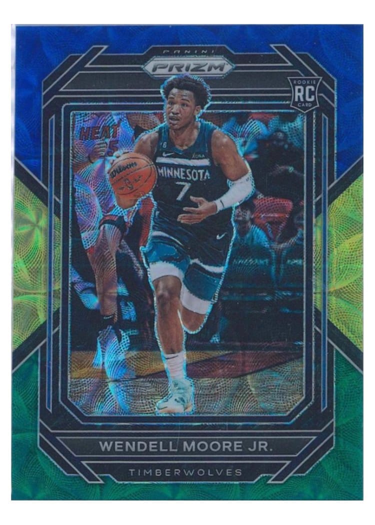 2022-23 Panini Prizm Base Set Wendell Moore Jr. #221 card