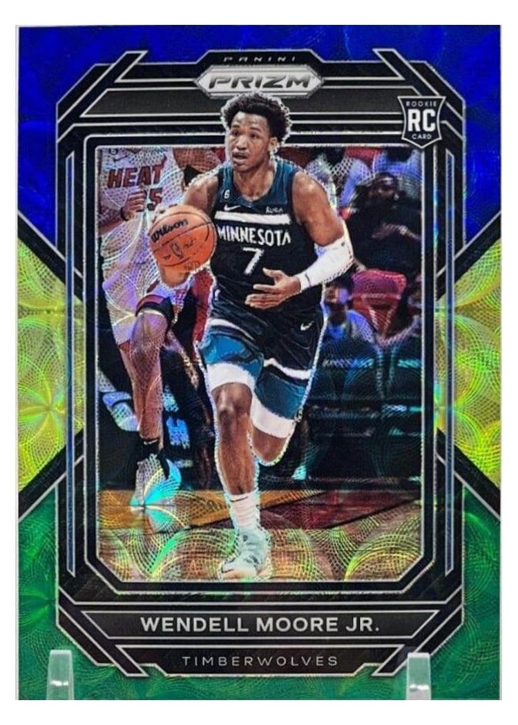 2022-23 Panini Prizm Base Set Wendell Moore Jr. #221 card