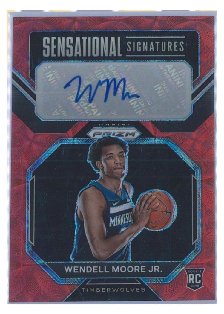 2022-23 Panini Prizm Base Set Wendell Moore Jr. #221 card