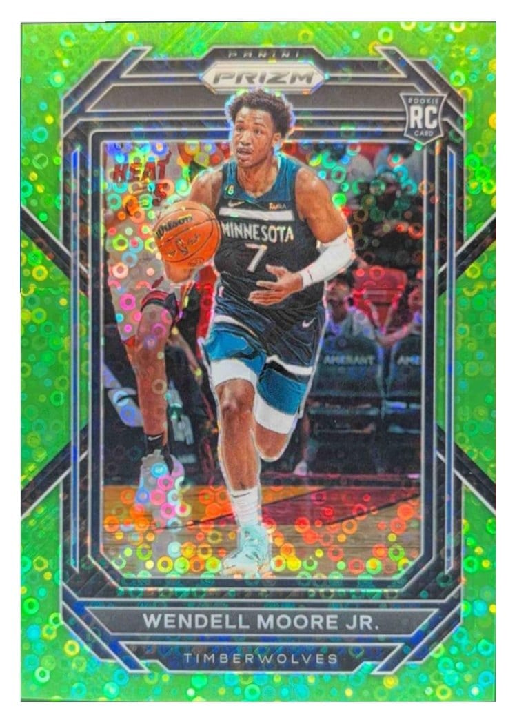 2022-23 Panini Prizm Base Set Wendell Moore Jr. #221 card