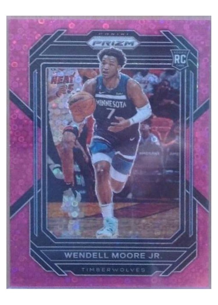 2022-23 Panini Prizm Base Set Wendell Moore Jr. #221 card