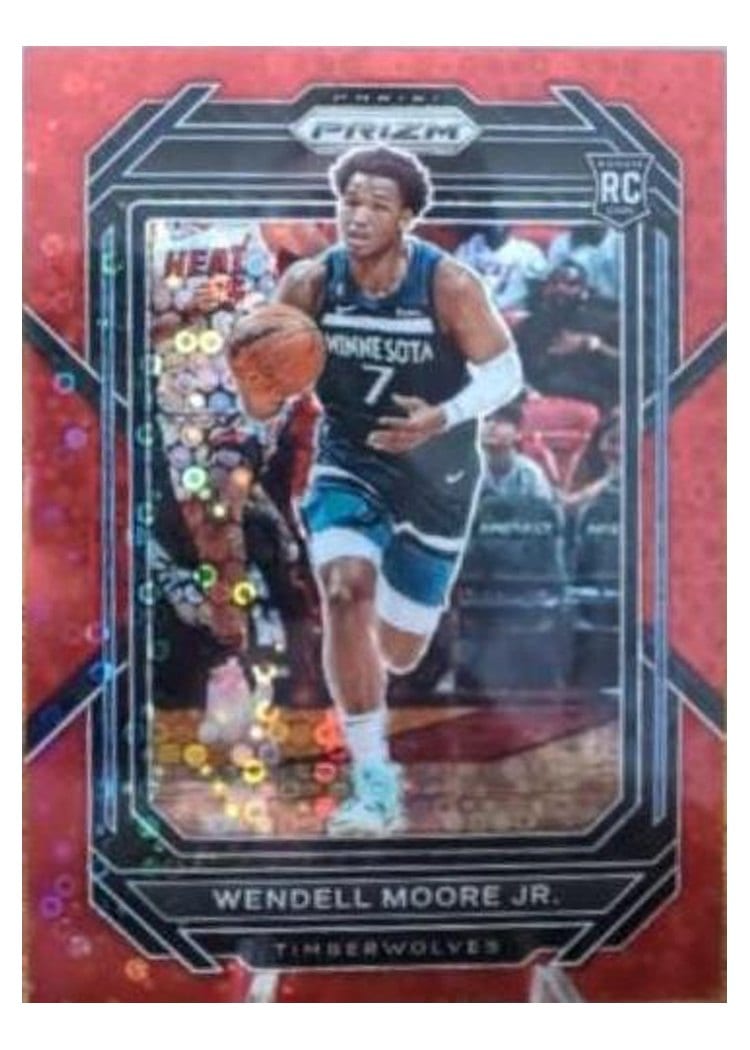 2022-23 Panini Prizm Base Set Wendell Moore Jr. #221 card