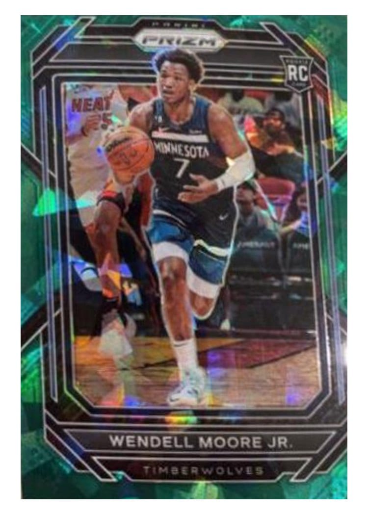 2022-23 Panini Prizm Base Set Wendell Moore Jr. #221 card