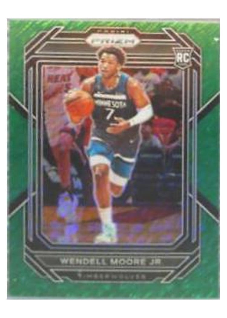 2022-23 Panini Prizm Base Set Wendell Moore Jr. #221 card