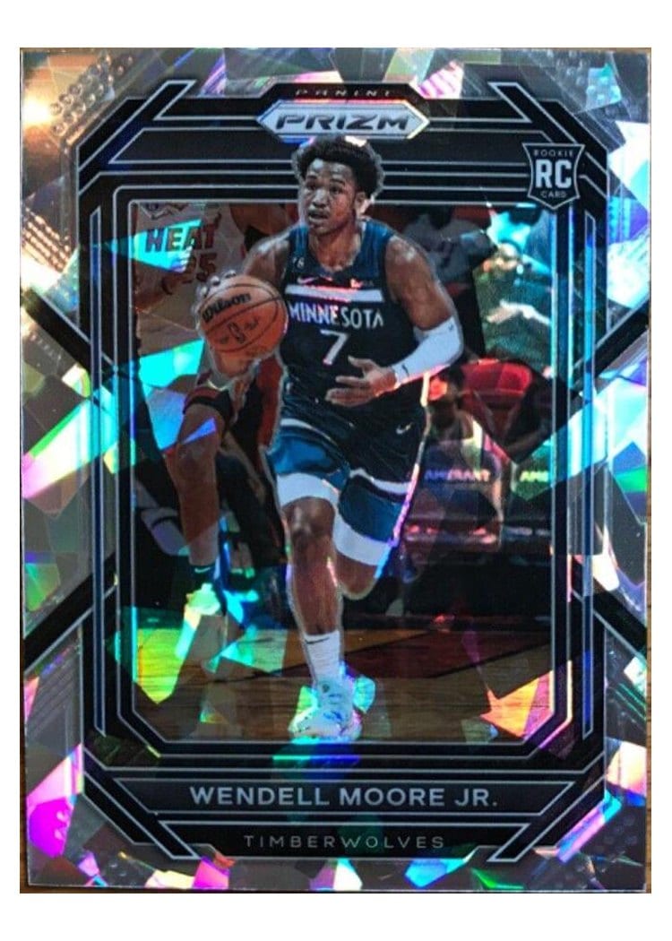 2022-23 Panini Prizm Base Set Wendell Moore Jr. #221 card