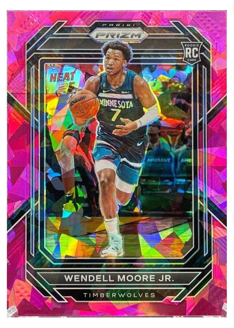 2022-23 Panini Prizm Base Set Wendell Moore Jr. #221 card