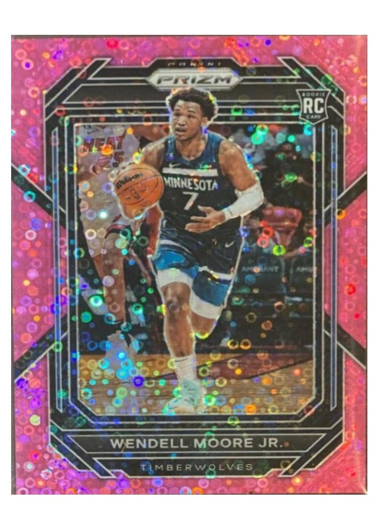 2022-23 Panini Prizm Base Set Wendell Moore Jr. #221 card