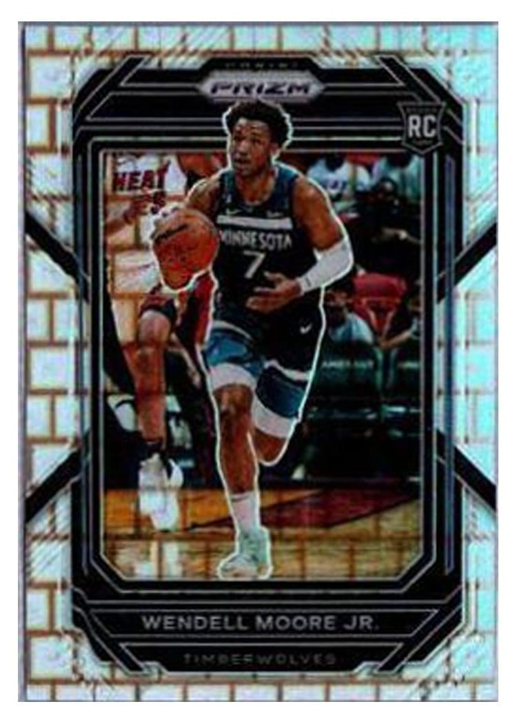 2022-23 Panini Prizm Base Set Wendell Moore Jr. #221 card