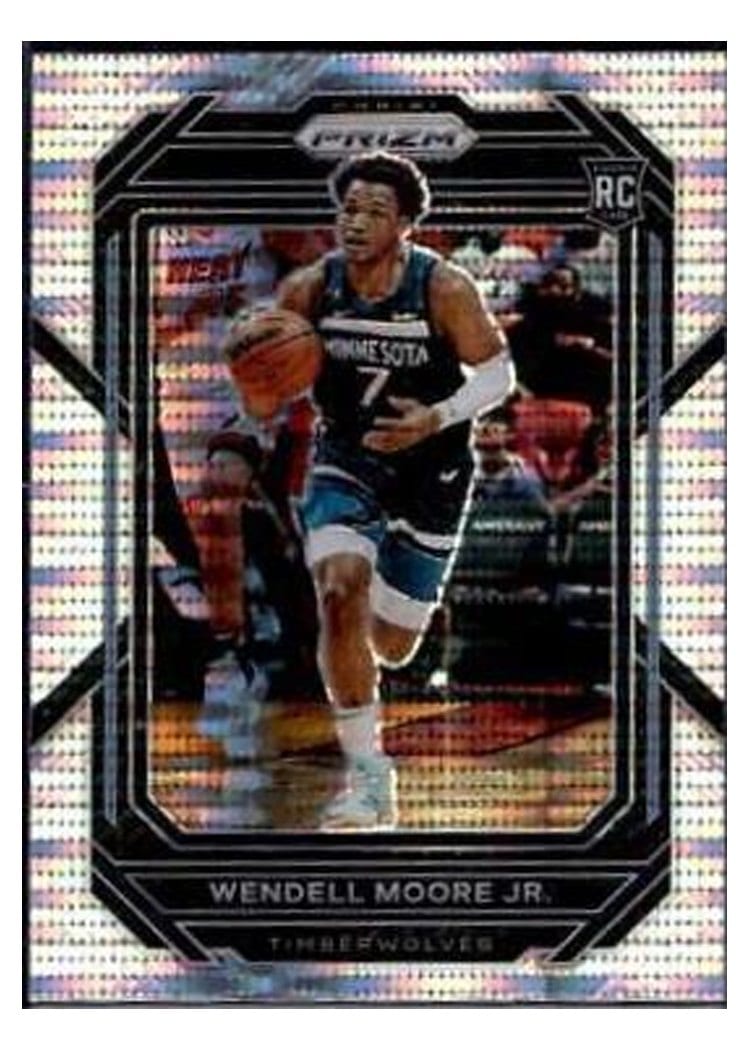 2022-23 Panini Prizm Base Set Wendell Moore Jr. #221 card