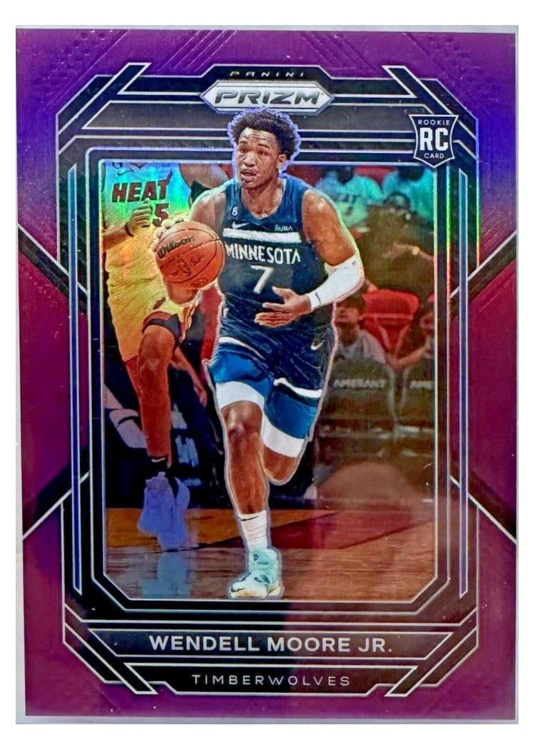 2022-23 Panini Prizm Base Set Wendell Moore Jr. #221 card