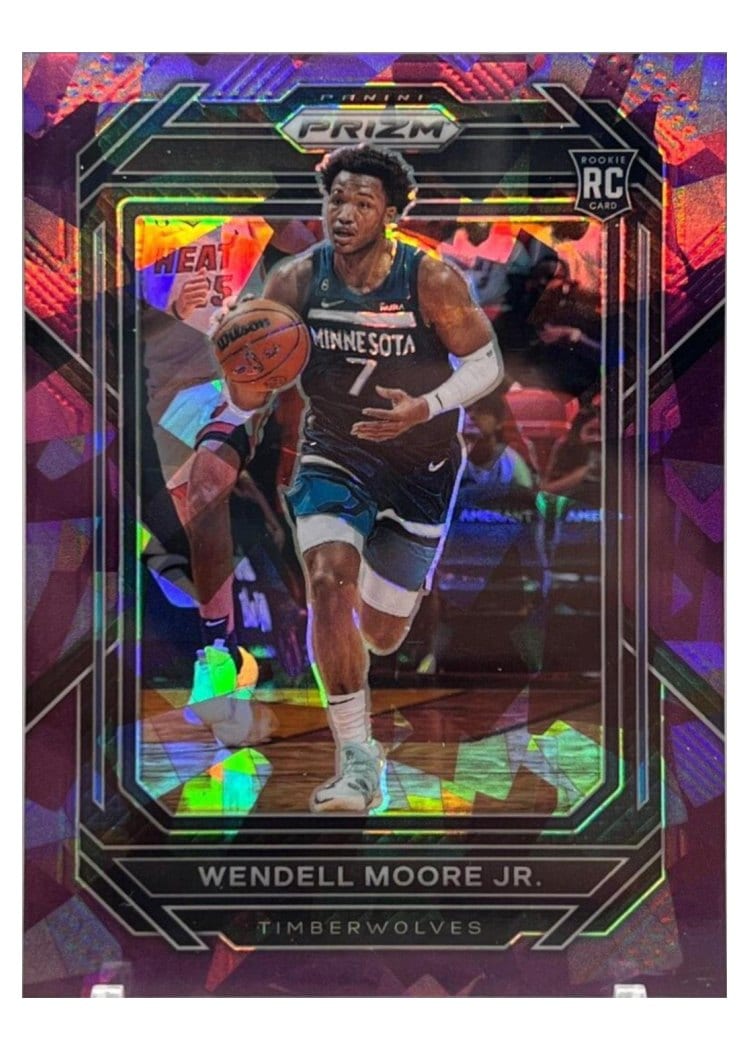2022-23 Panini Prizm Base Set Wendell Moore Jr. #221 card