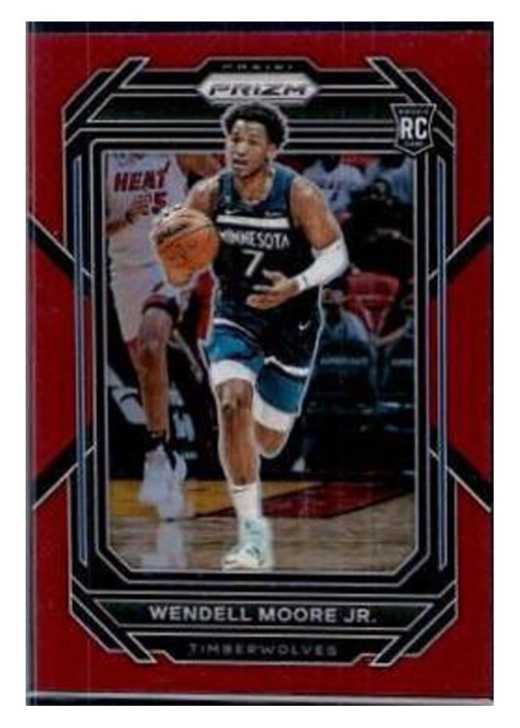 2022-23 Panini Prizm Base Set Wendell Moore Jr. #221 card