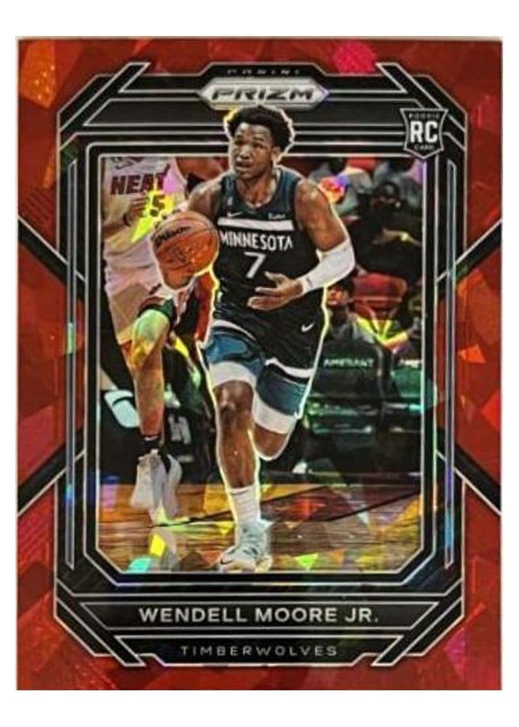 2022-23 Panini Prizm Base Set Wendell Moore Jr. #221 card