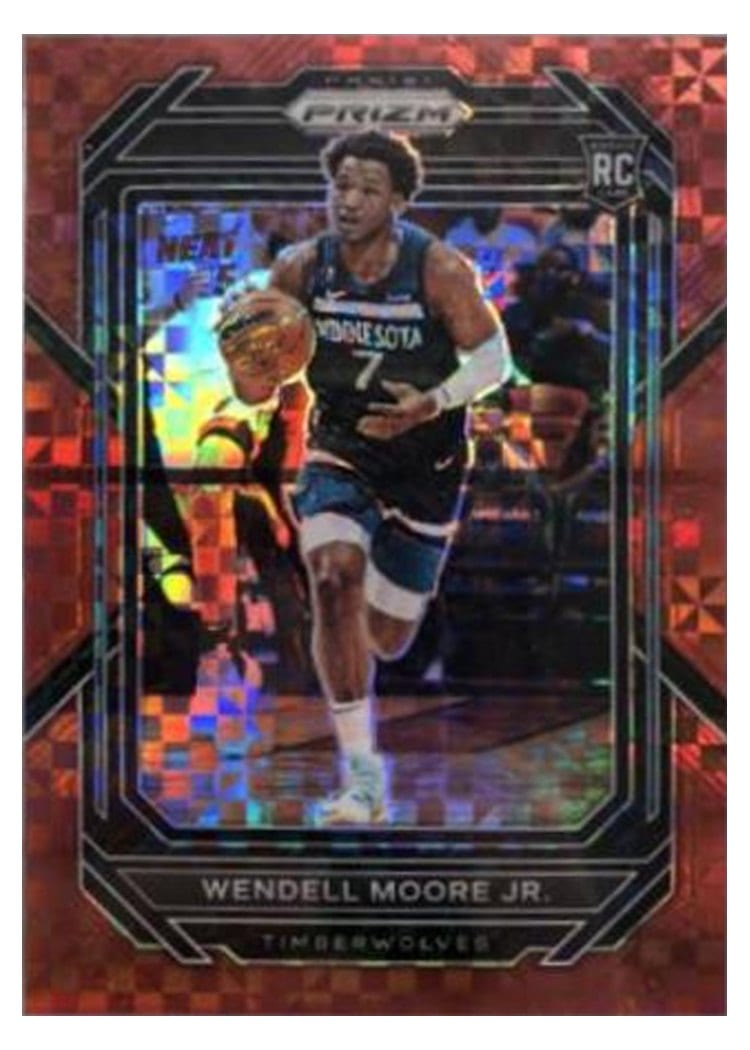 2022-23 Panini Prizm Base Set Wendell Moore Jr. #221 card