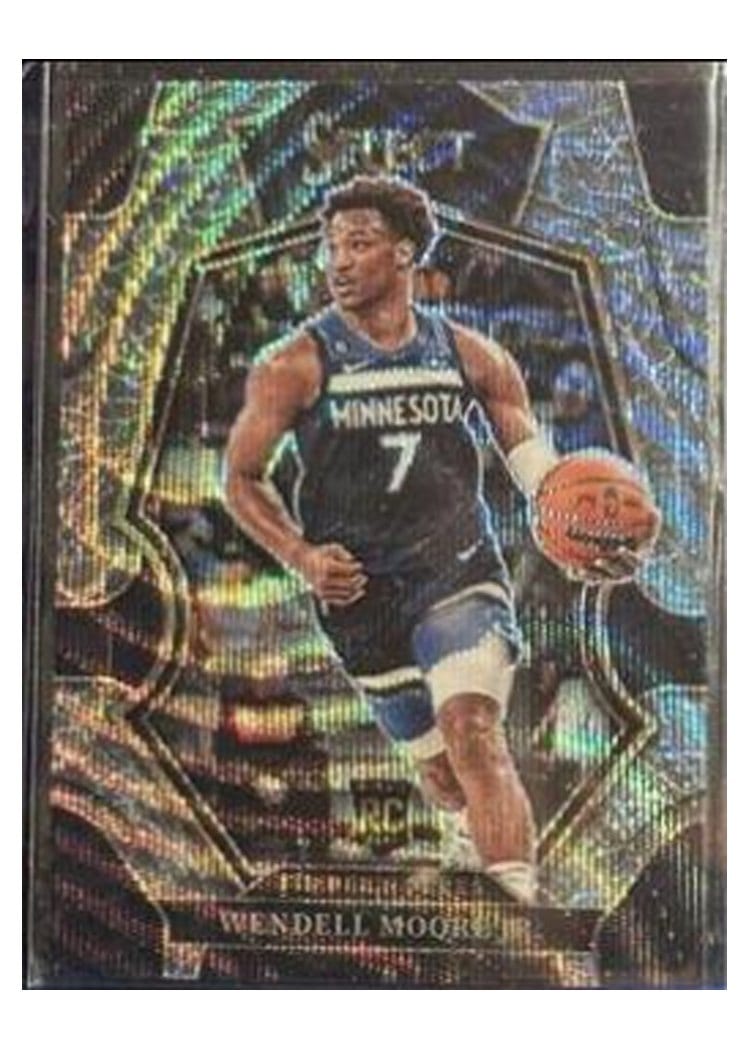 2022-23 Panini Select Base Set Wendell Moore Jr. #200 card
