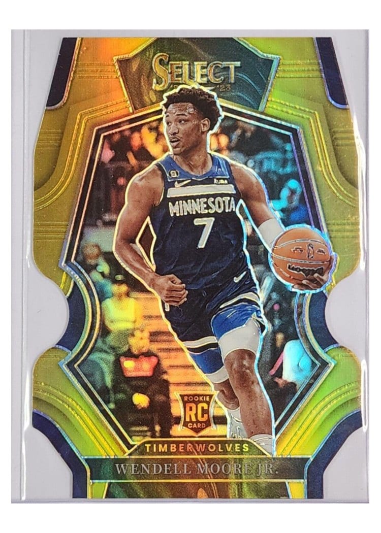 2022-23 Panini Select Base Set Wendell Moore Jr. #200 card