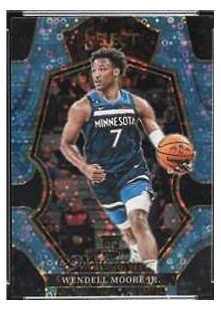 2022-23 Panini Select Base Set Wendell Moore Jr. #200 card