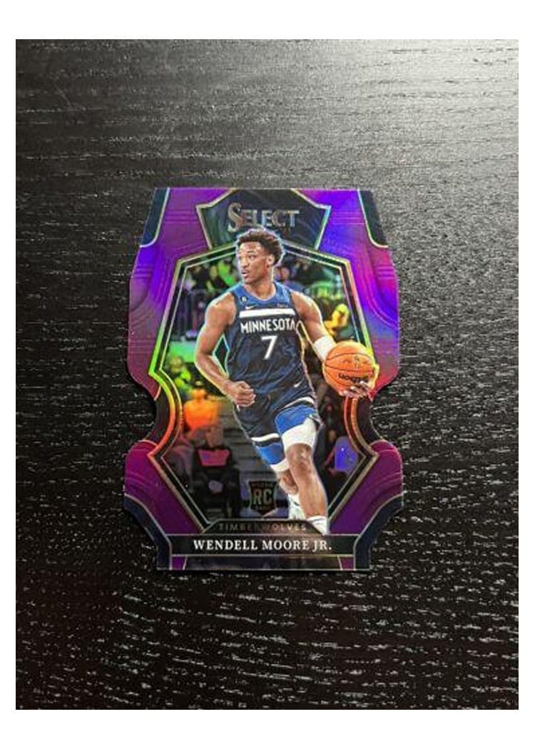 2022-23 Panini Select Base Set Wendell Moore Jr. #200 card
