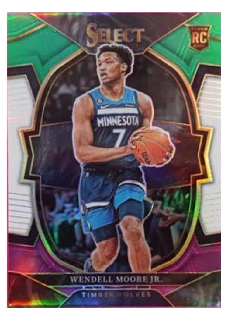 2022-23 Panini Select Base Set Wendell Moore Jr. #200 card