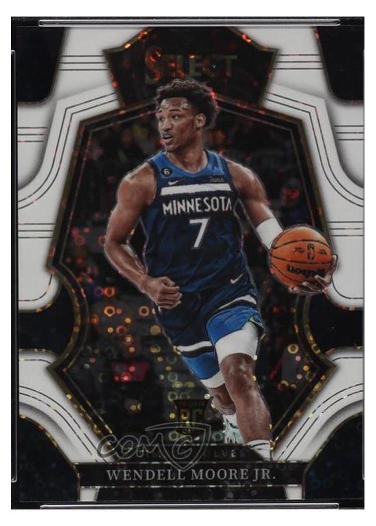 2022-23 Panini Select Base Set Wendell Moore Jr. #200 card