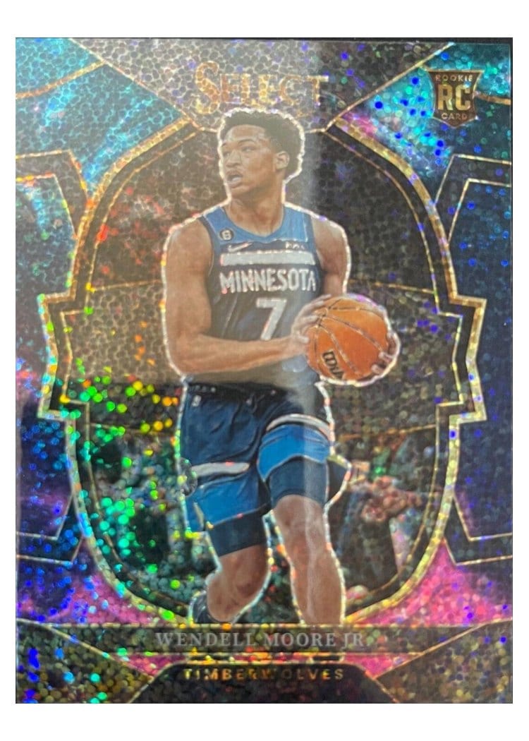 2022-23 Panini Select Base Set Wendell Moore Jr. #299 card