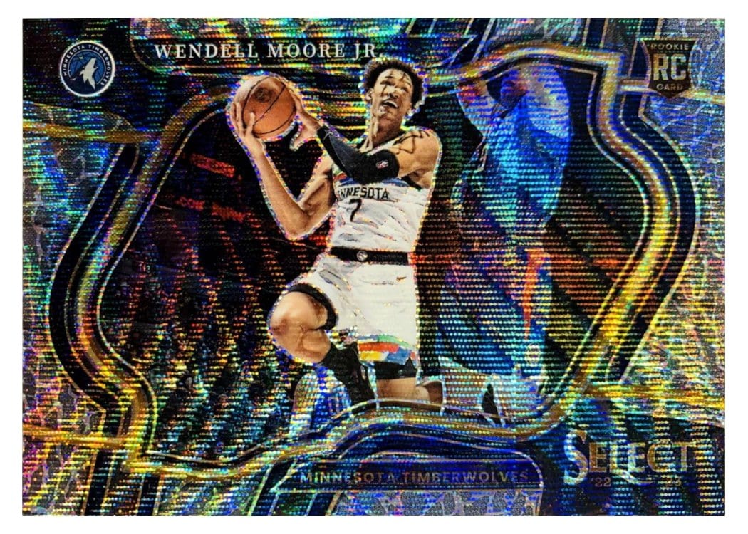 2022-23 Panini Select Base Set Wendell Moore Jr. #299 card