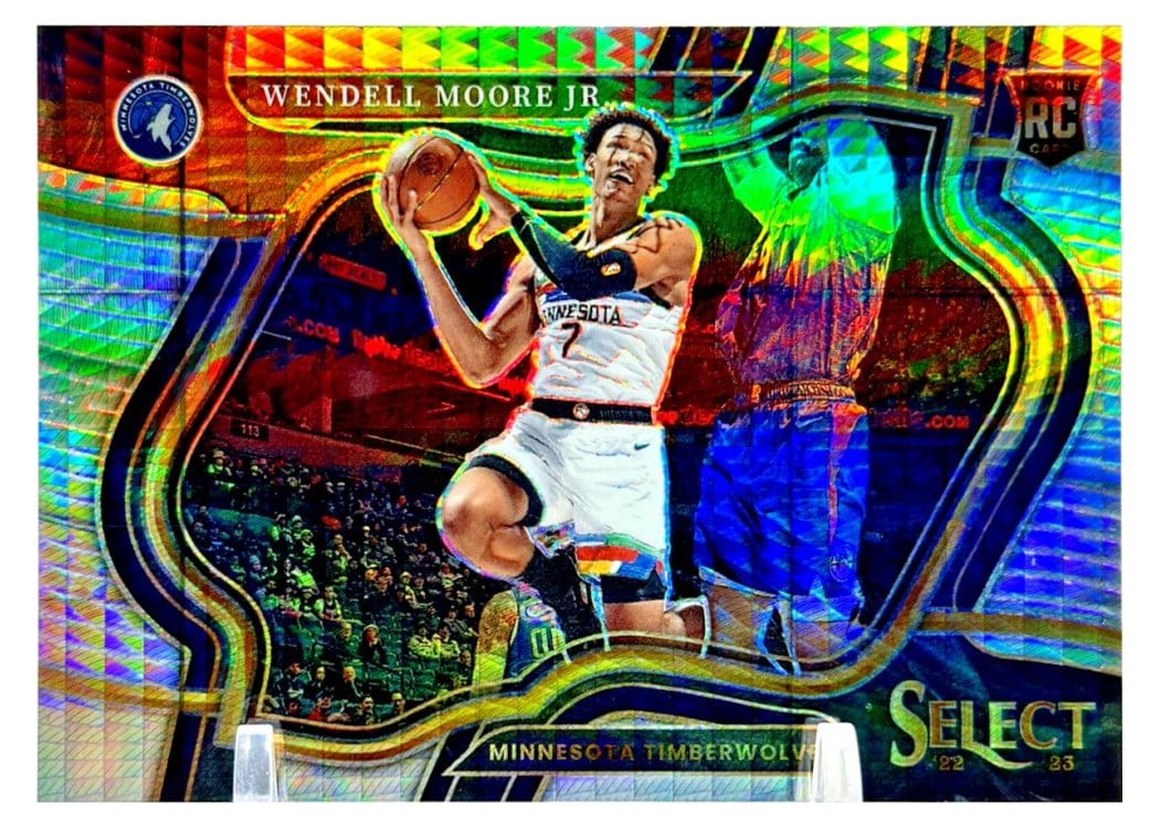 2022-23 Panini Select Base Set Wendell Moore Jr. #299 card