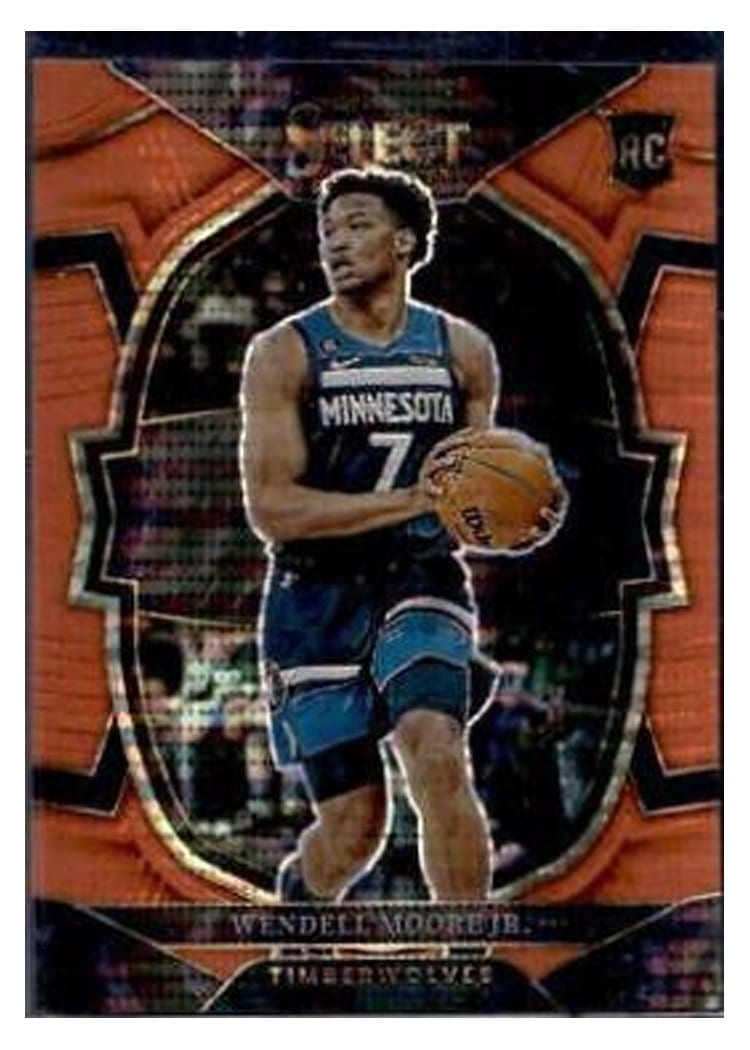 2022-23 Panini Select Base Set Wendell Moore Jr. #299 card