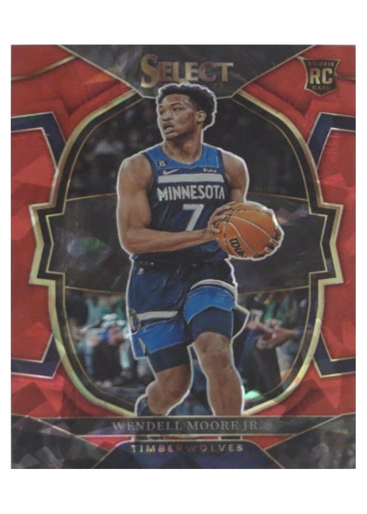 2022-23 Panini Select Base Set Wendell Moore Jr. #299 card