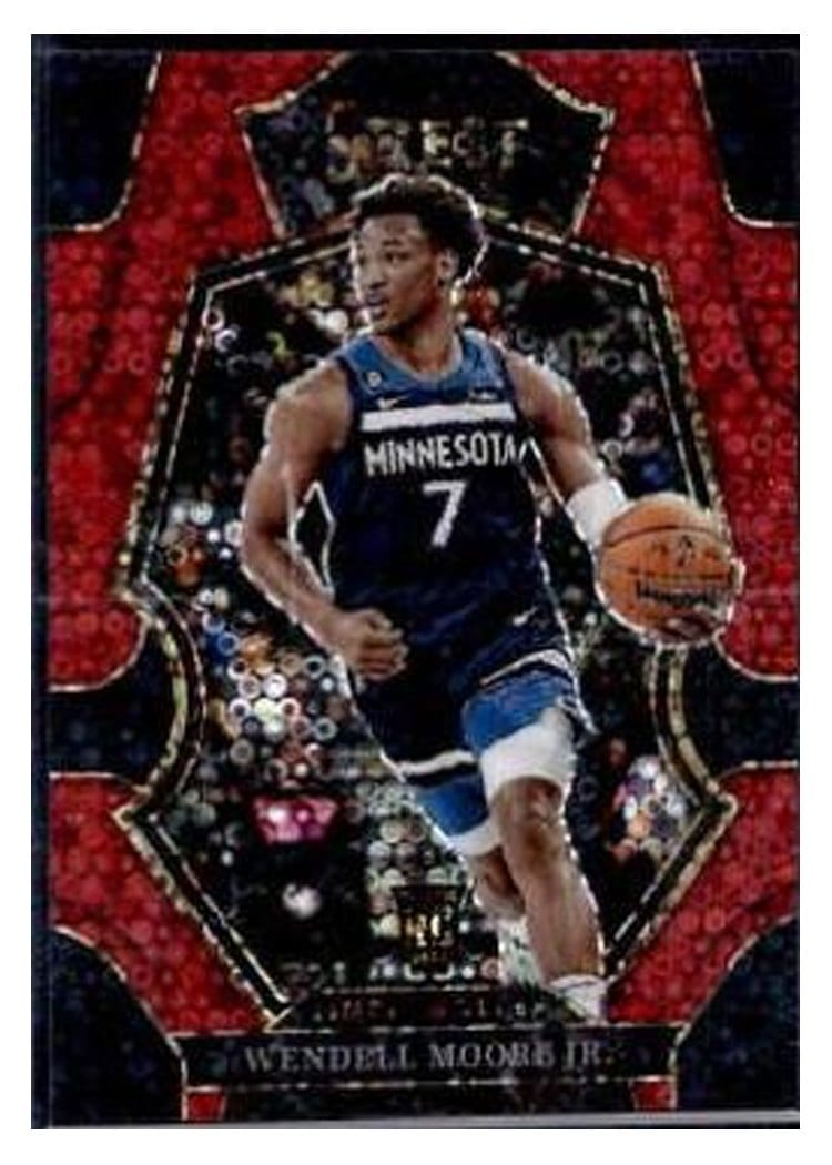 2022-23 Panini Select Base Set Wendell Moore Jr. #299 card