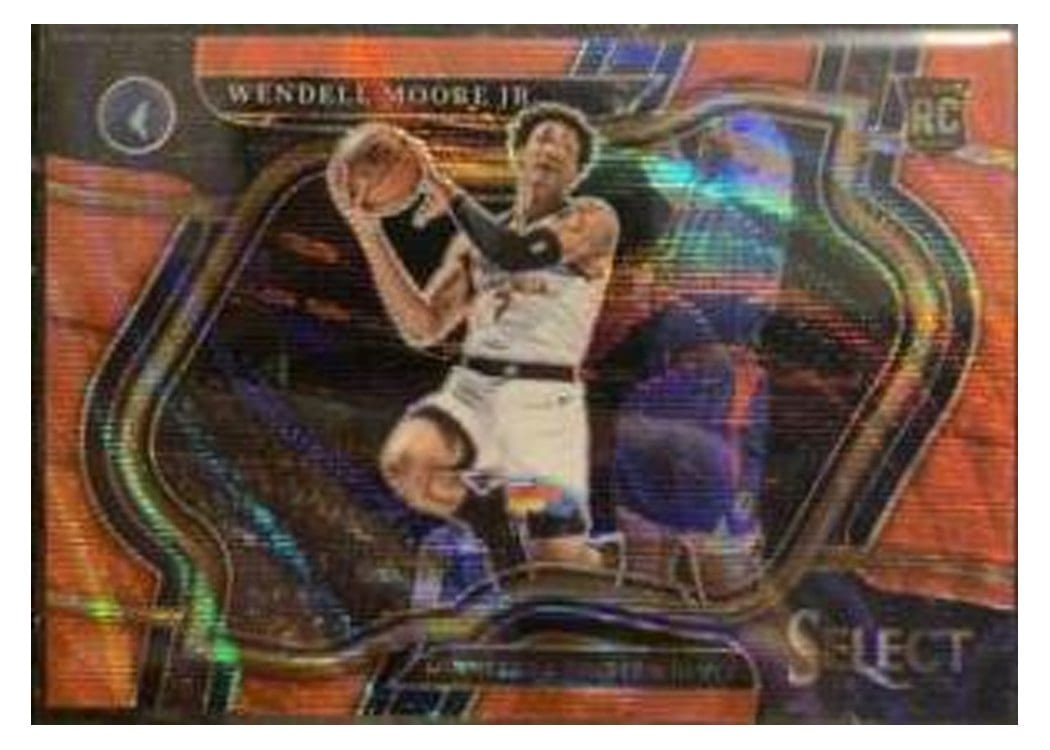 2022-23 Panini Select Base Set Wendell Moore Jr. #299 card