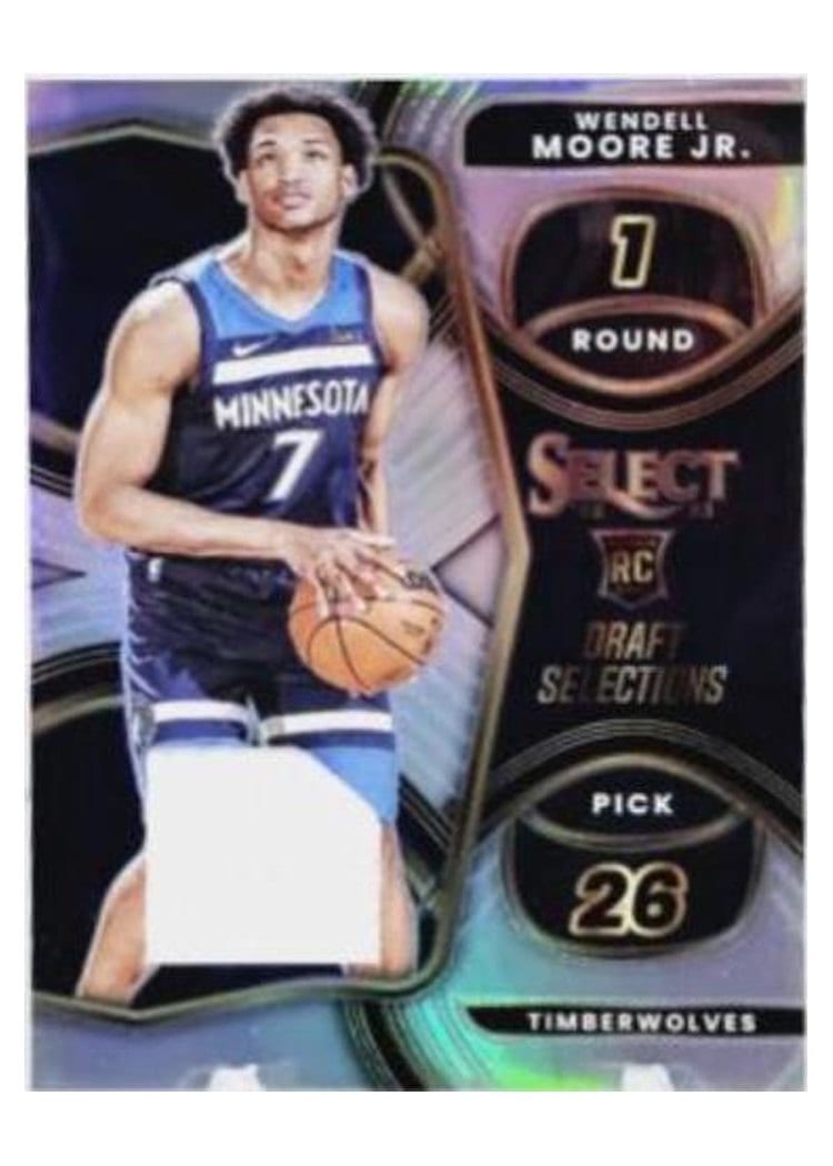 2022-23 Panini Select Base Set Wendell Moore Jr. #299 card