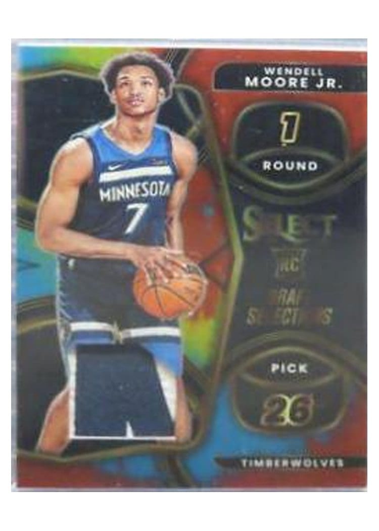 2022-23 Panini Select Base Set Wendell Moore Jr. #299 card