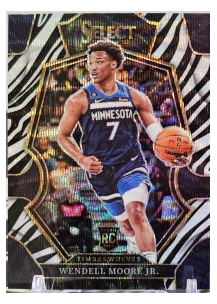 2022-23 Panini Select Base Set Wendell Moore Jr. #299 card