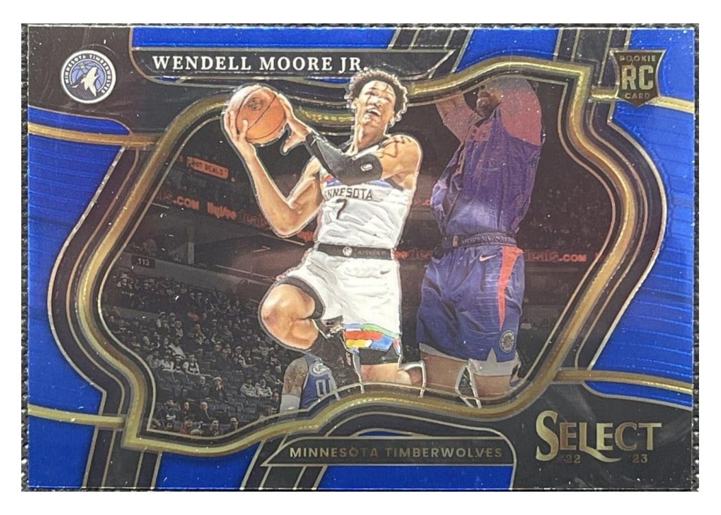 2022-23 Panini Select Base Set Wendell Moore Jr. #299 card