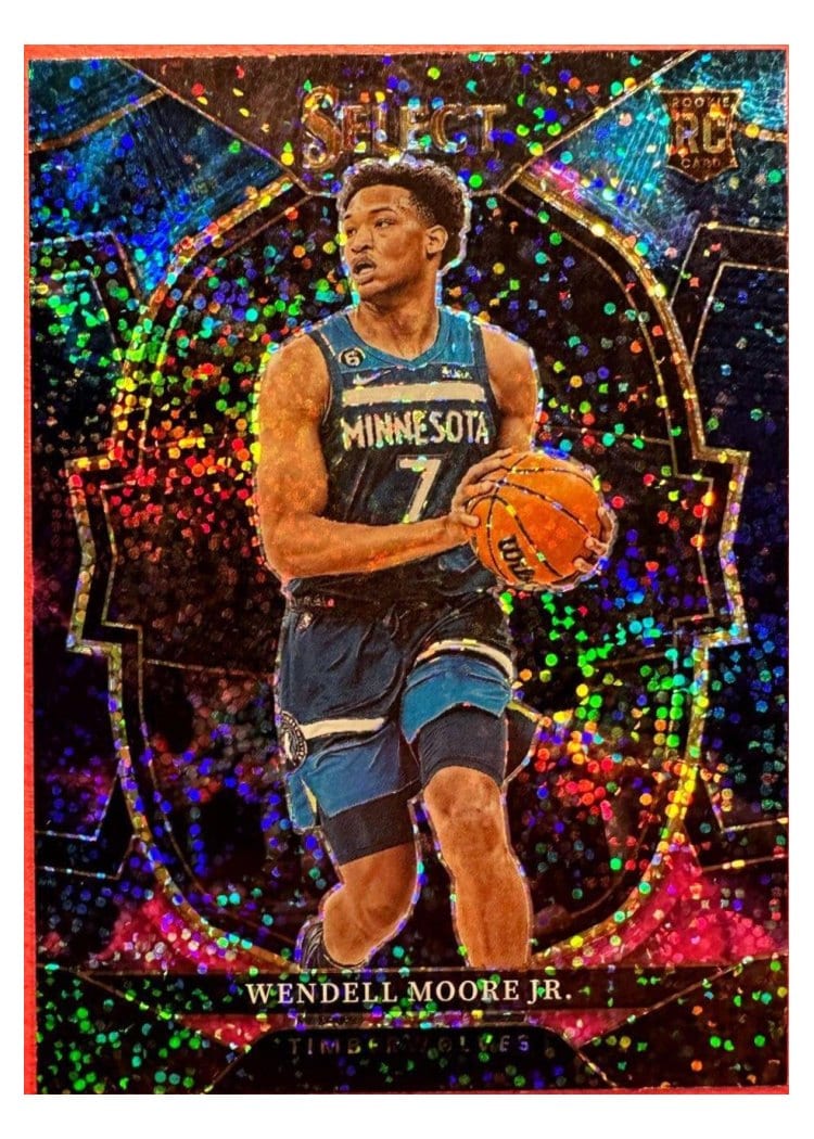 2022-23 Panini Select Base Set Wendell Moore Jr. #73 card