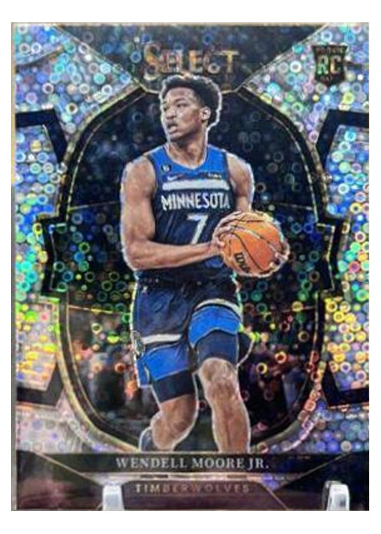 2022-23 Panini Select Base Set Wendell Moore Jr. #73 card