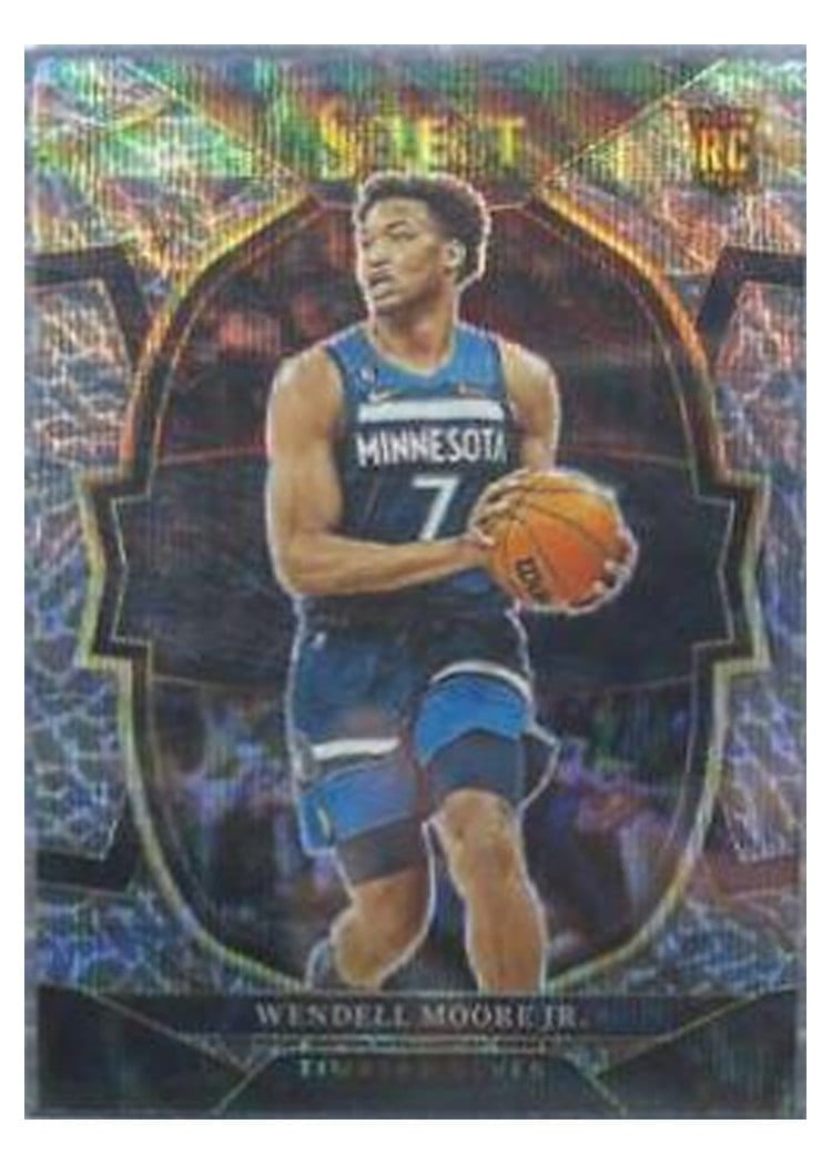 2022-23 Panini Select Base Set Wendell Moore Jr. #73 card