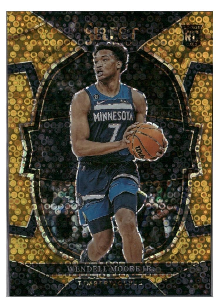 2022-23 Panini Select Base Set Wendell Moore Jr. #73 card