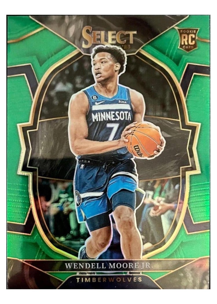 2022-23 Panini Select Base Set Wendell Moore Jr. #73 card