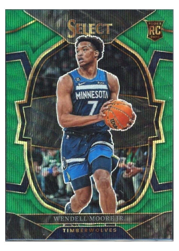 2022-23 Panini Select Base Set Wendell Moore Jr. #73 card