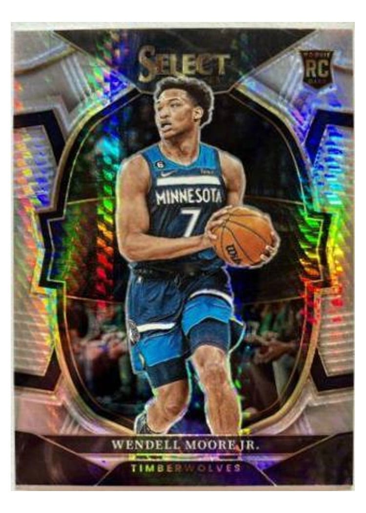 2022-23 Panini Select Base Set Wendell Moore Jr. #73 card