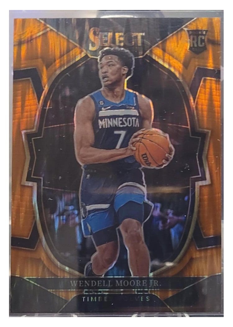 2022-23 Panini Select Base Set Wendell Moore Jr. #73 card