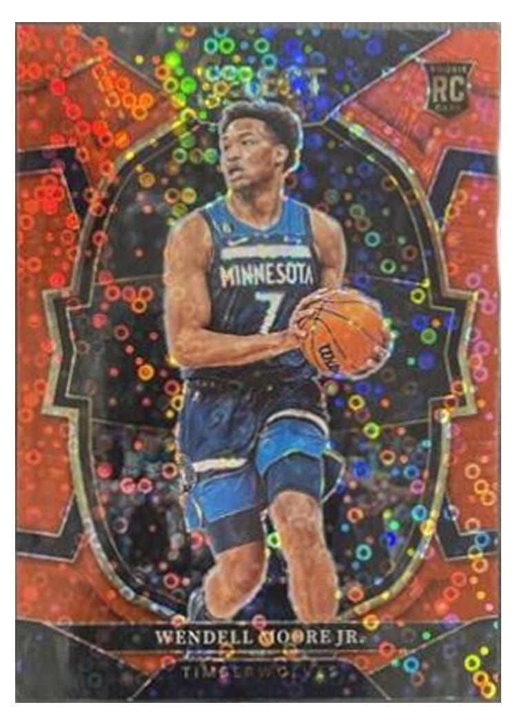 2022-23 Panini Select Base Set Wendell Moore Jr. #73 card