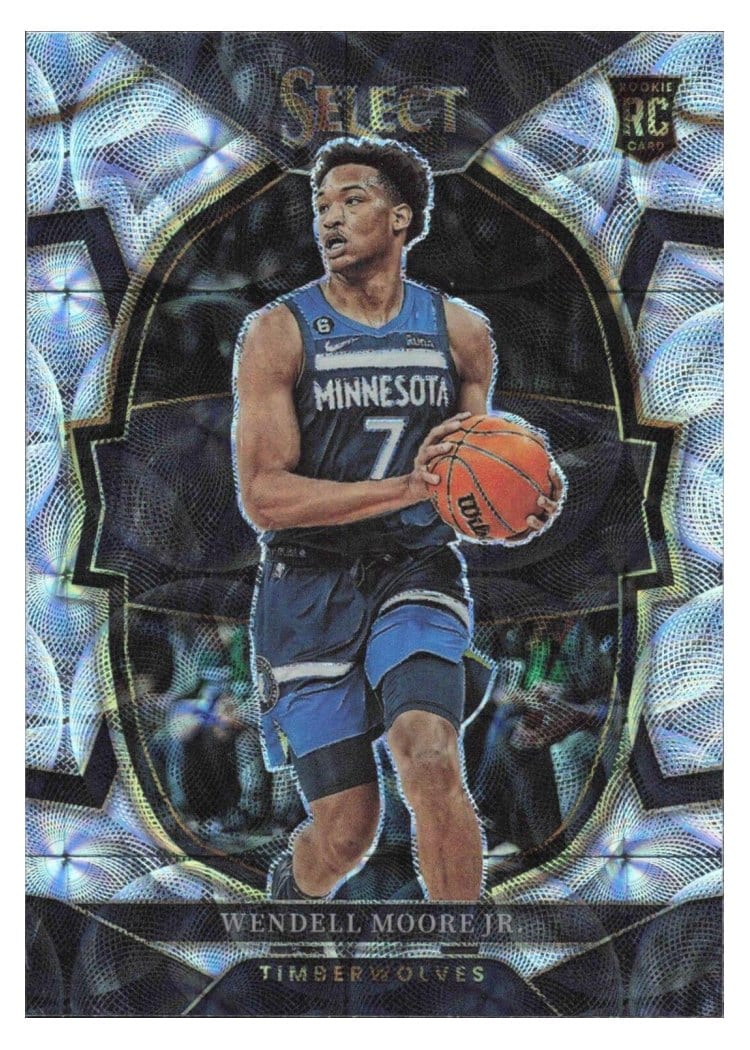 2022-23 Panini Select Base Set Wendell Moore Jr. #73 card