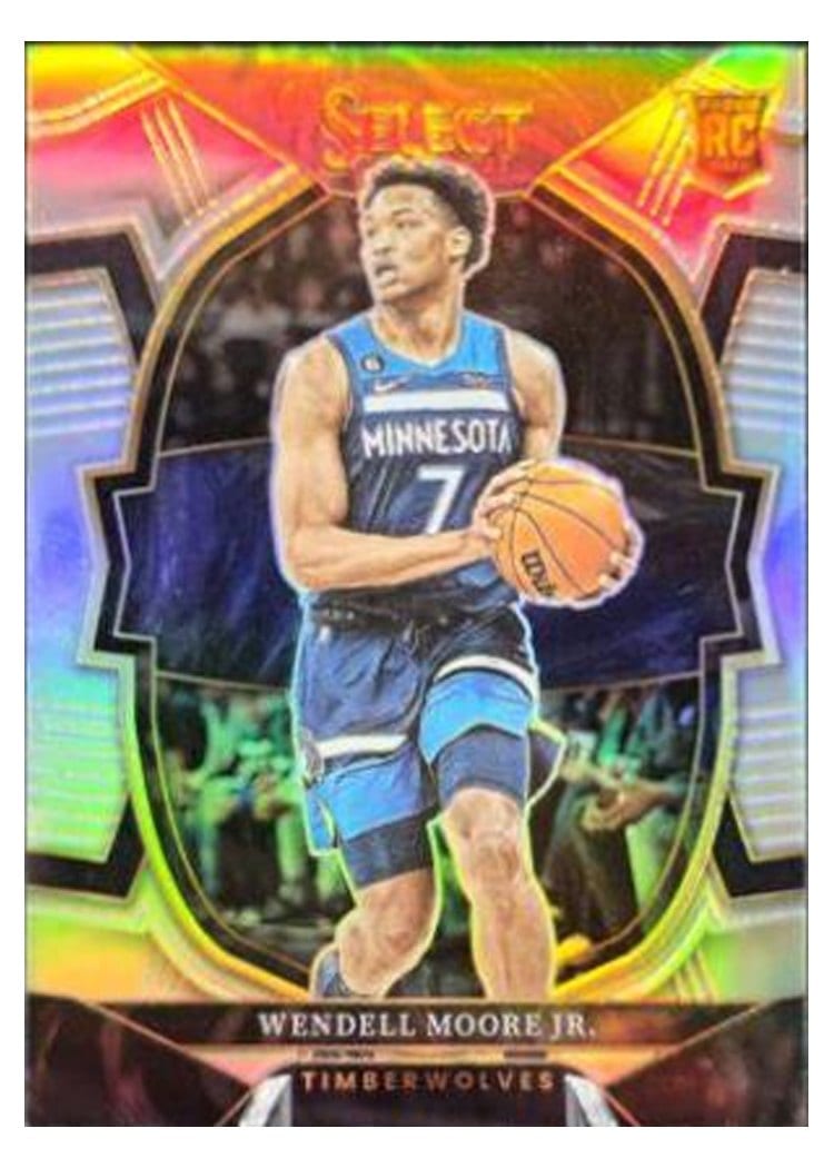 2022-23 Panini Select Base Set Wendell Moore Jr. #73 card
